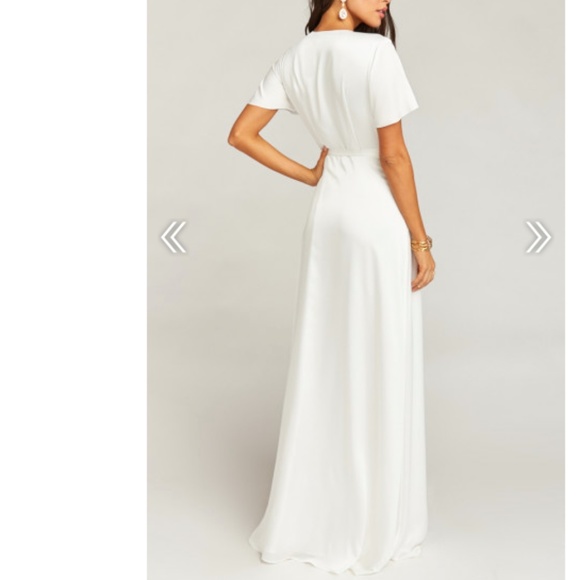 Show me your Mumu Noelle Wrap Dress XXS - Picture 3 of 4